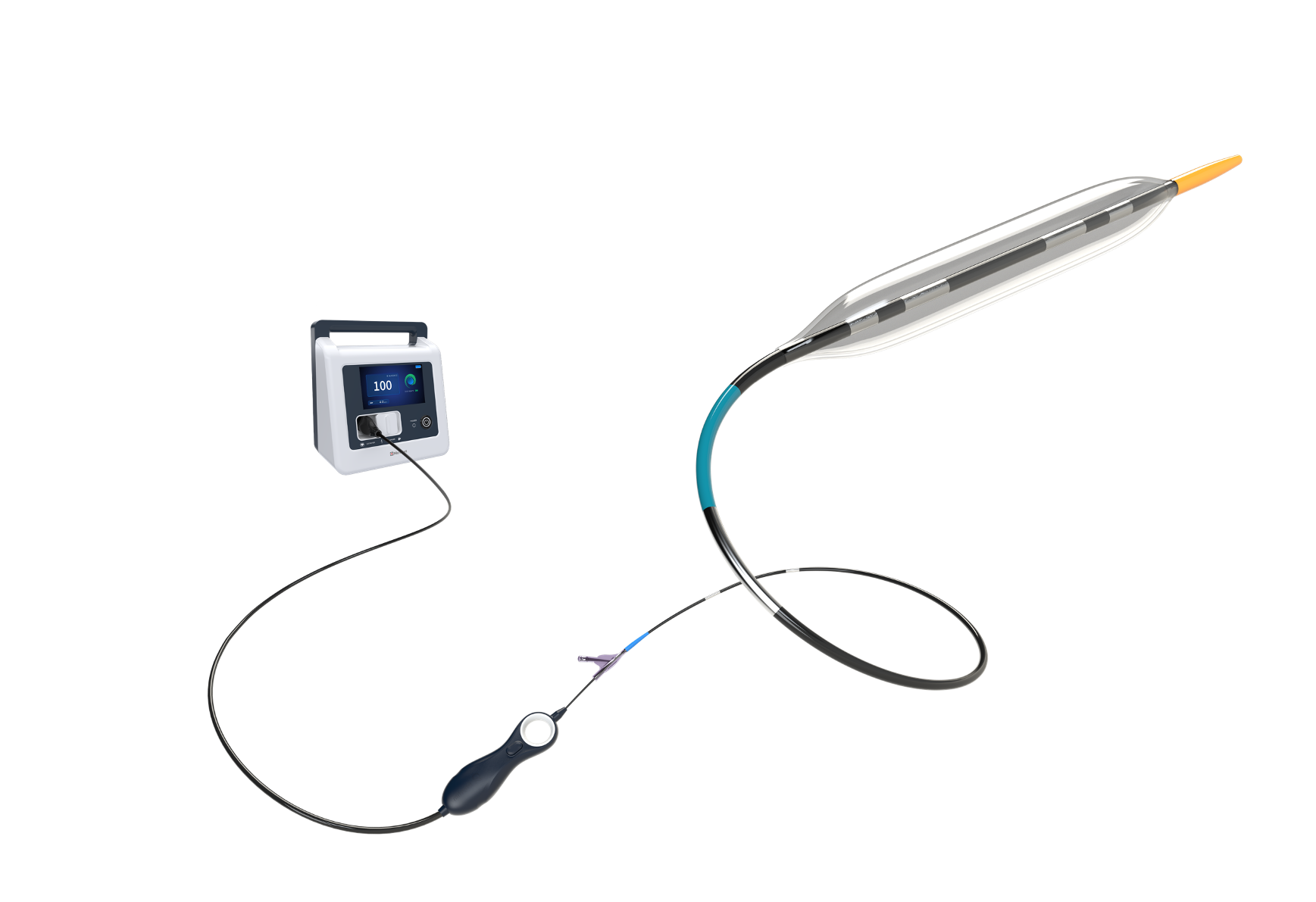 冠脉冲击波球囊导管系统