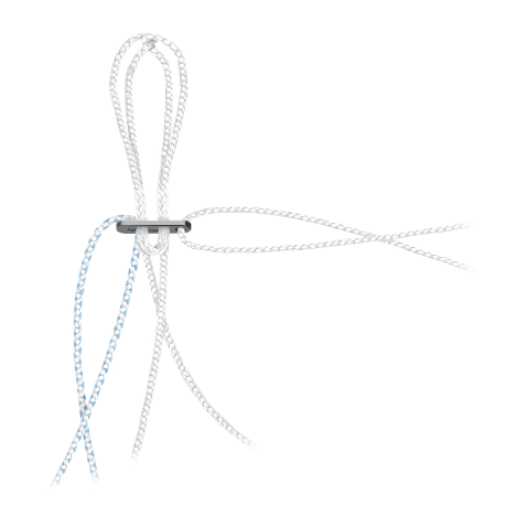 不可调式带袢钛板、可调式带袢钛板